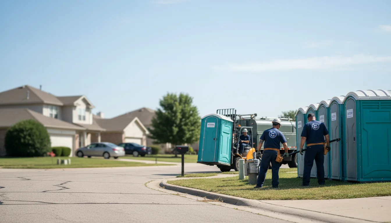 Porta Potty Rental in Chandlerville, IL near me